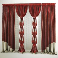 Тачні штори з рукавами єпископа